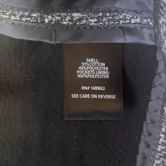 Torrid Longline Knit Blazer Jacket 1X Womens Gray Long Sleeve 2 Button Plaid NWT - Picture 4 of 6